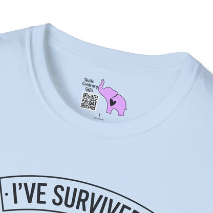 I've Survived Too Many Storms To Be Bothered By Raindrops Adult T-shirt