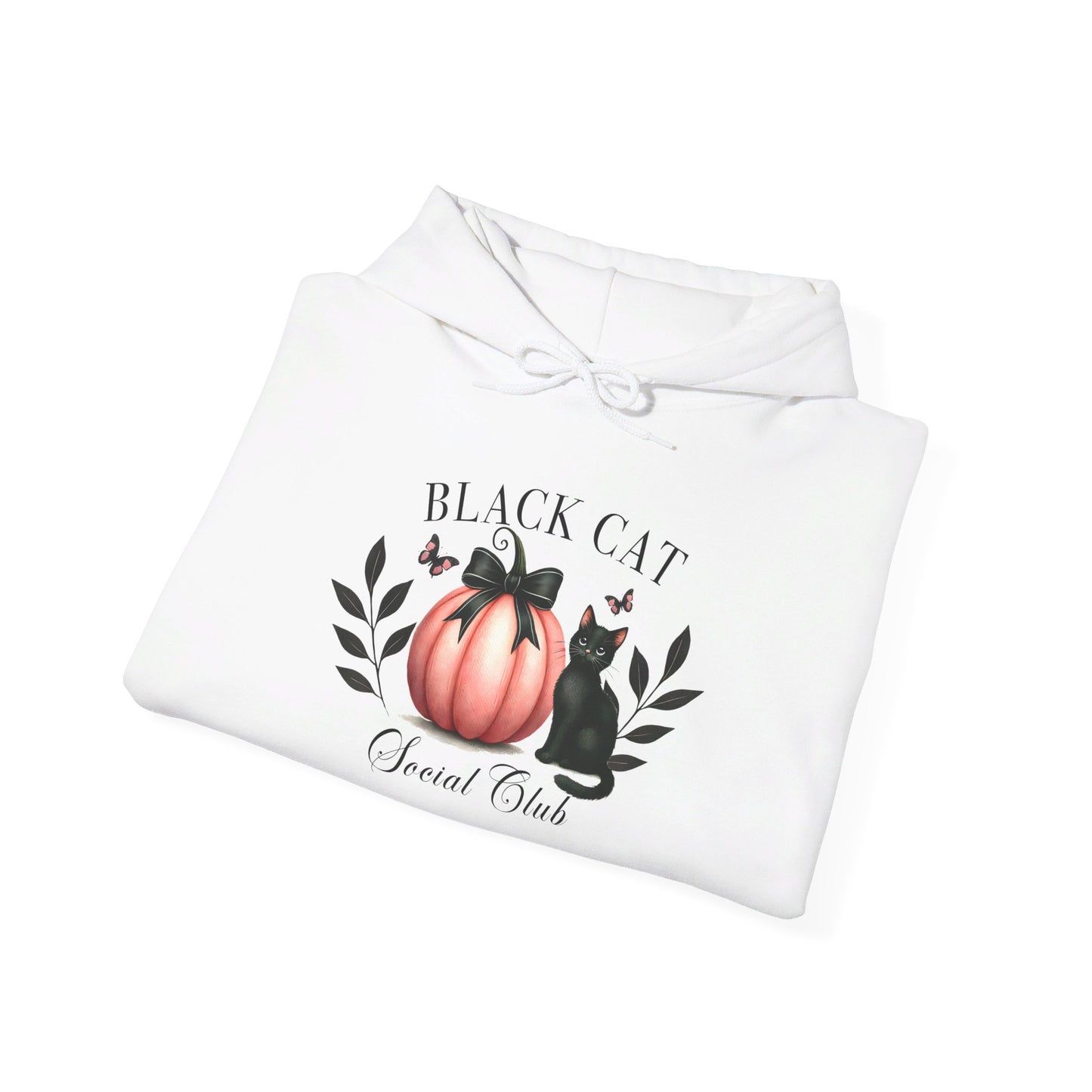 Black Cat Social Club Heavy Blend™ Hooded Sweatshirt