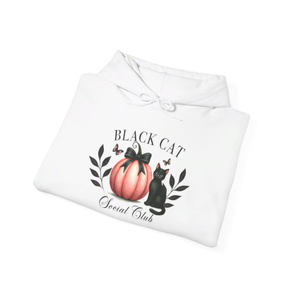 Black Cat Social Club Heavy Blend™ Hooded Sweatshirt