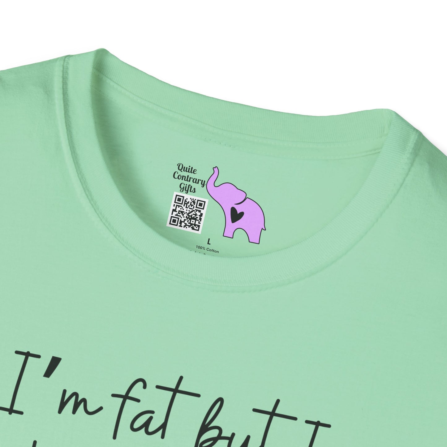 I'm Fat But I Identify as Skinny; I'm Trans-skinny Adult T-shirt