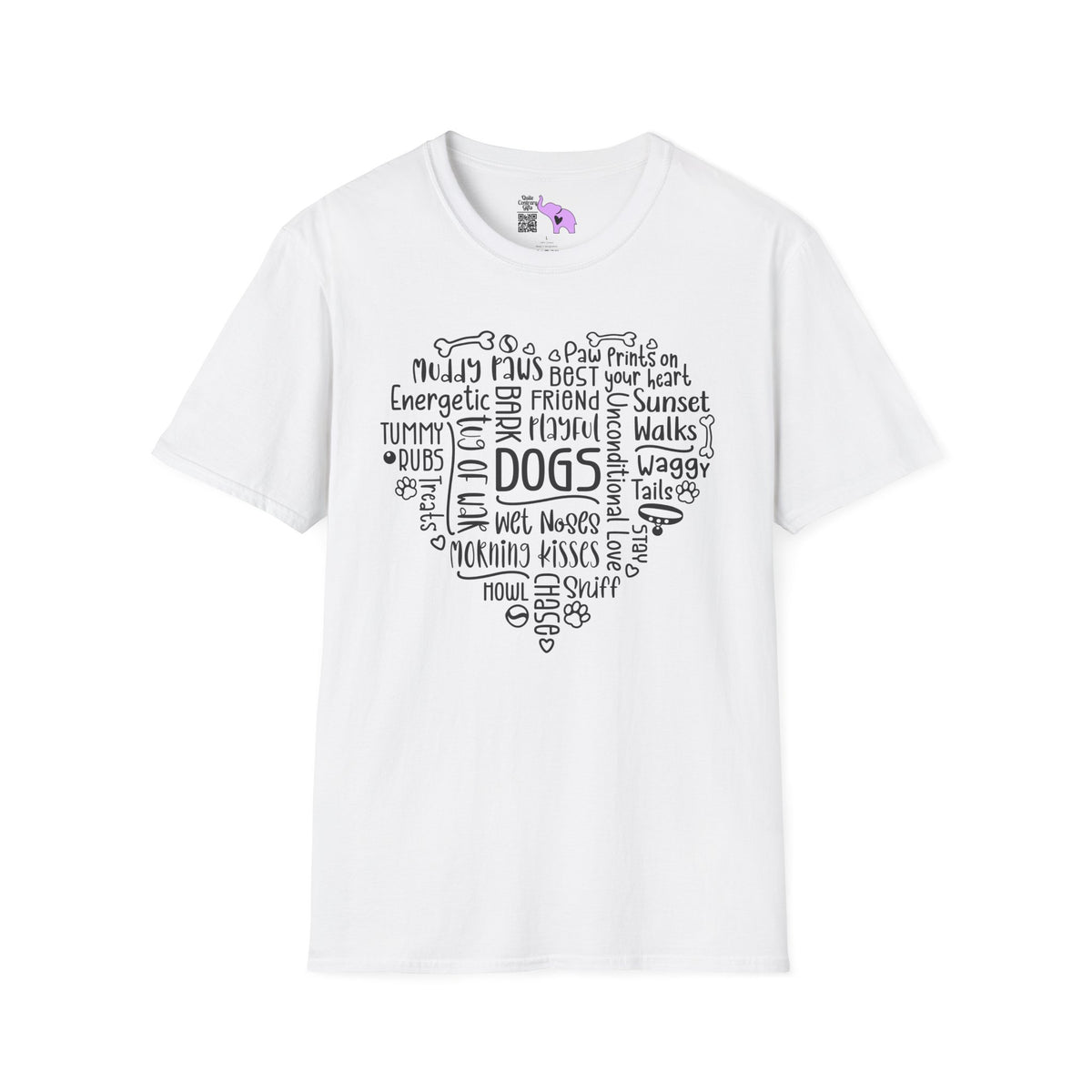 A Dog's Heart Adult T-shirt
