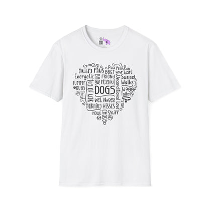 A Dog's Heart Adult T-shirt