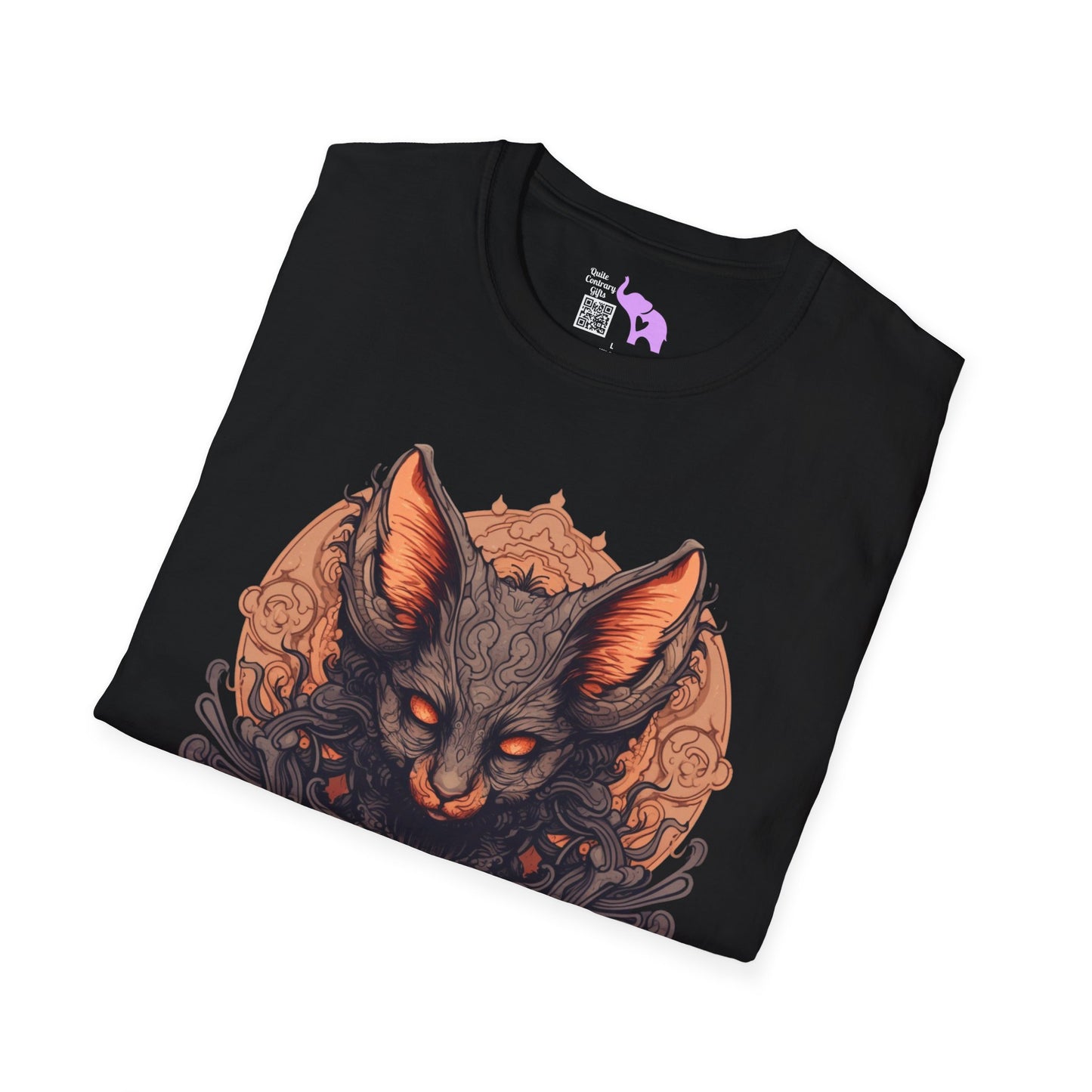 Creepy Bats 12 Adult T-shirt
