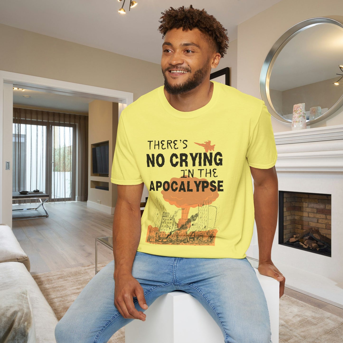 There's No Crying in the Apocalypse Adult T-shirt