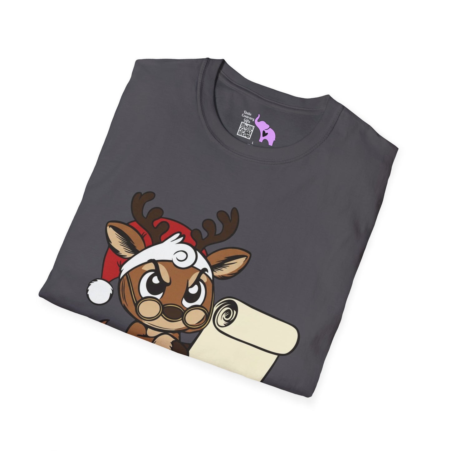 Reindeer Claus Adult T-shirt