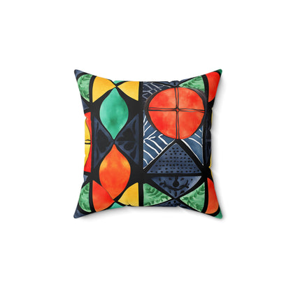 Candlelight Burst Throw Pillow