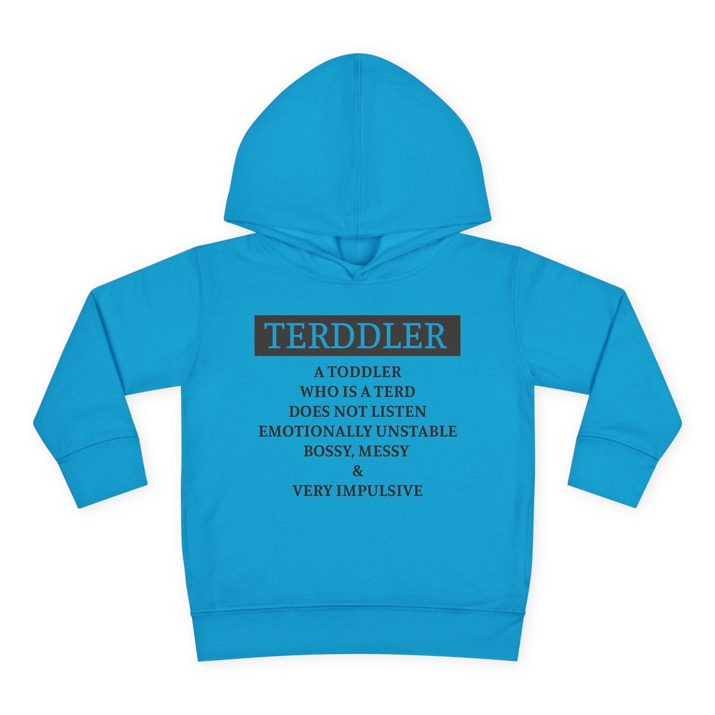 ""Terddler Definition Toddler Hoodie