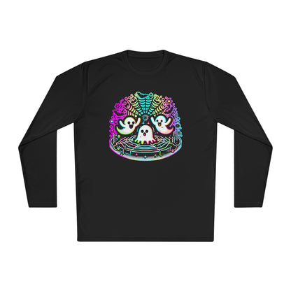 Neon Boo Adult Long Sleeve Tee