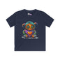 Patchwork Pumpkin Heart Youth Softstyle Tee