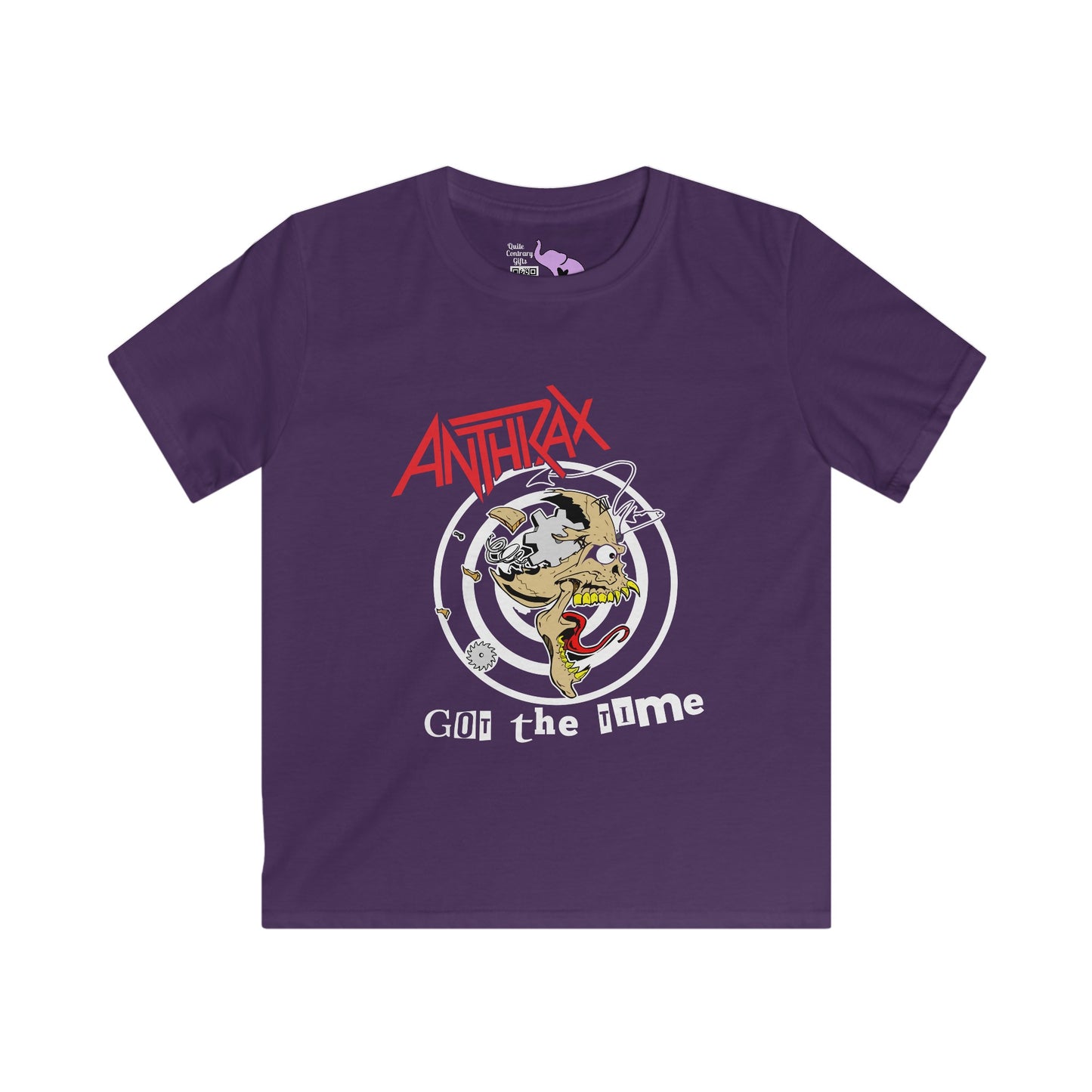 Anthrax (Got The Time) Kids Softstyle Tee