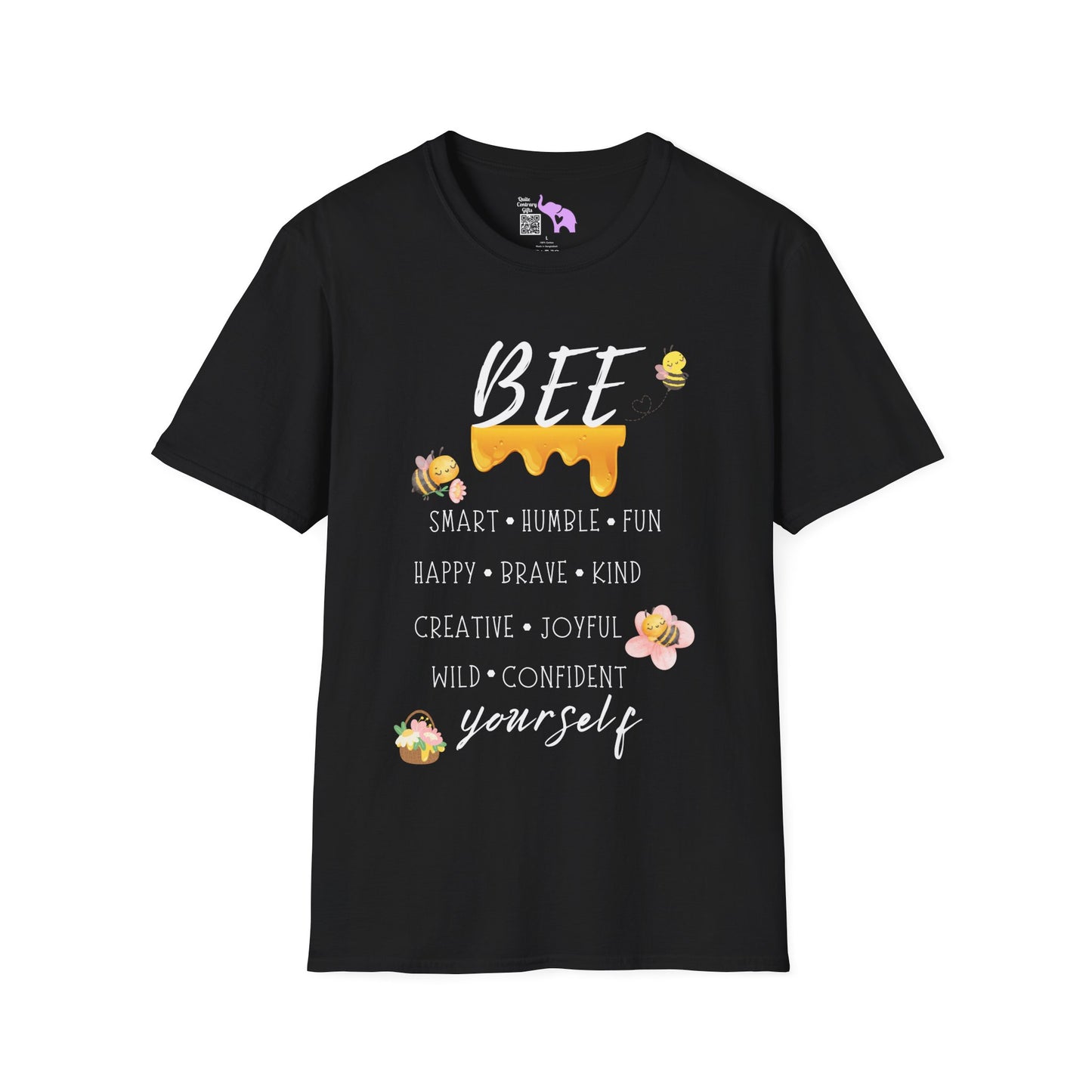 Bee Yourself Adult T-shirt