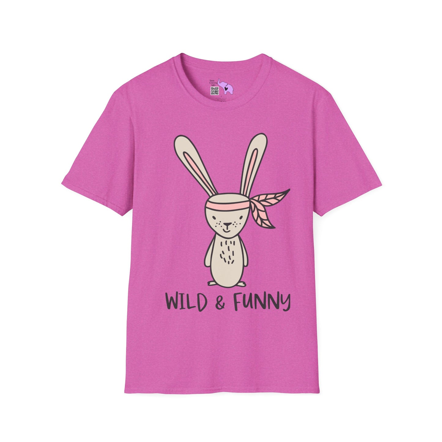 Wild & Funny (Bunny) Adult T-shirt