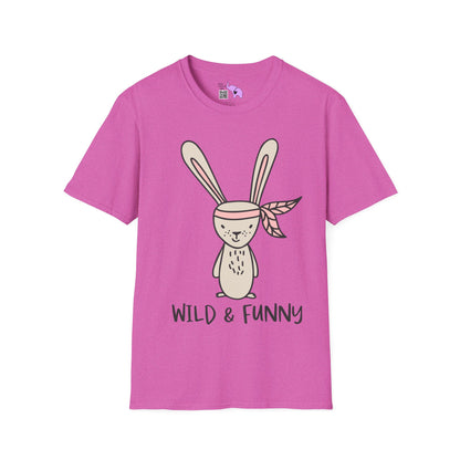 Wild & Funny (Bunny) Adult T-shirt
