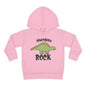 Dinosaurs Rock Toddler Hoodie