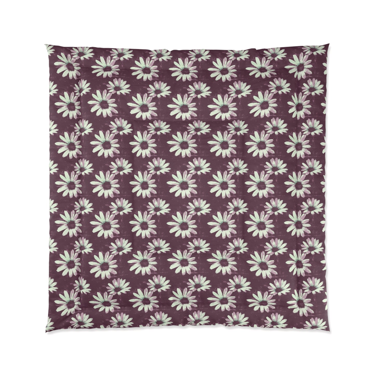 Purple Tide Petals Comforter