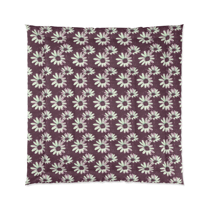 Purple Tide Petals Comforter