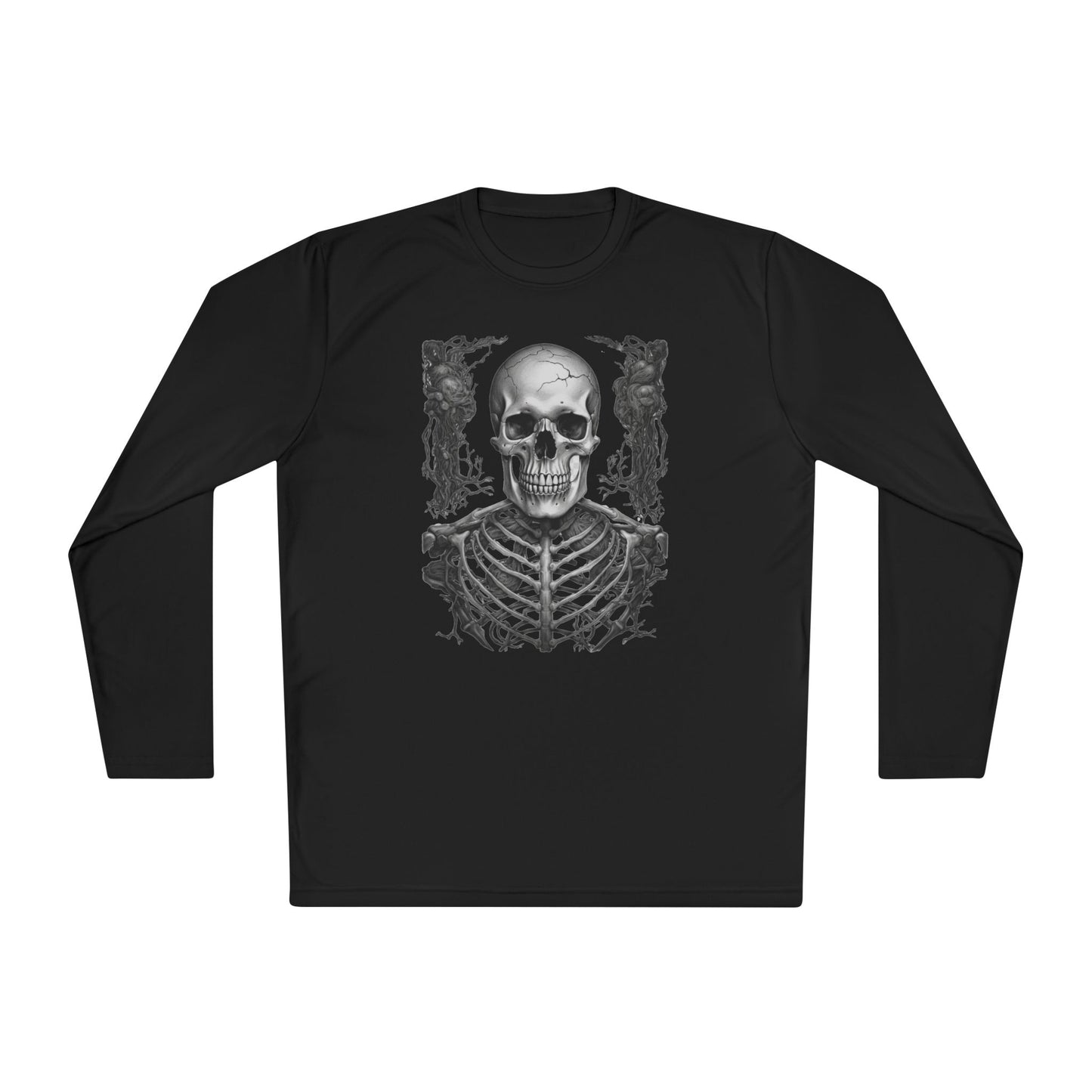 Creepy Bones 5 Adult Long Sleeve Tee