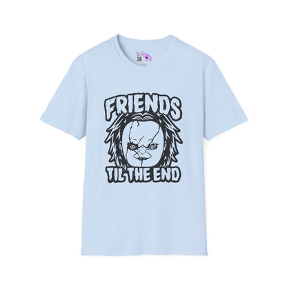 Chucky Friends Til The End Adult T-shirt