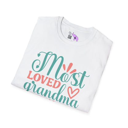 Most Loved Grandma Adult T-shirt