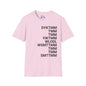 Do You Know The Muffin Man Abbreviation Adult T-shirt
