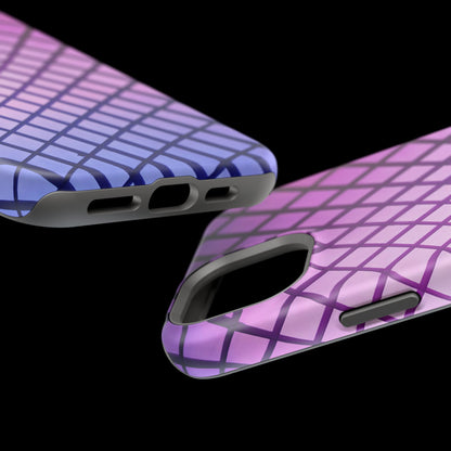 Midnight Mist Mosaic MagSafe® Compatible Tough Case for iPhone