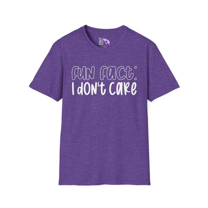 Fun Fact I Don't Care Adult T-shirt