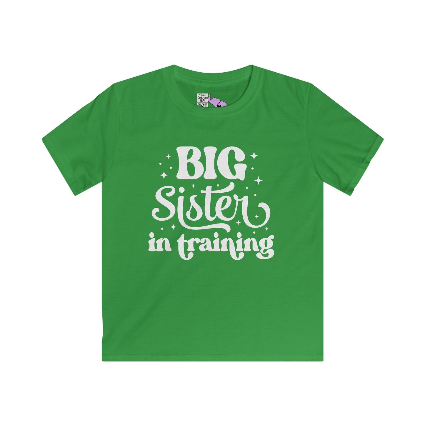 Big Sister in Training Youth Softstyle Tee