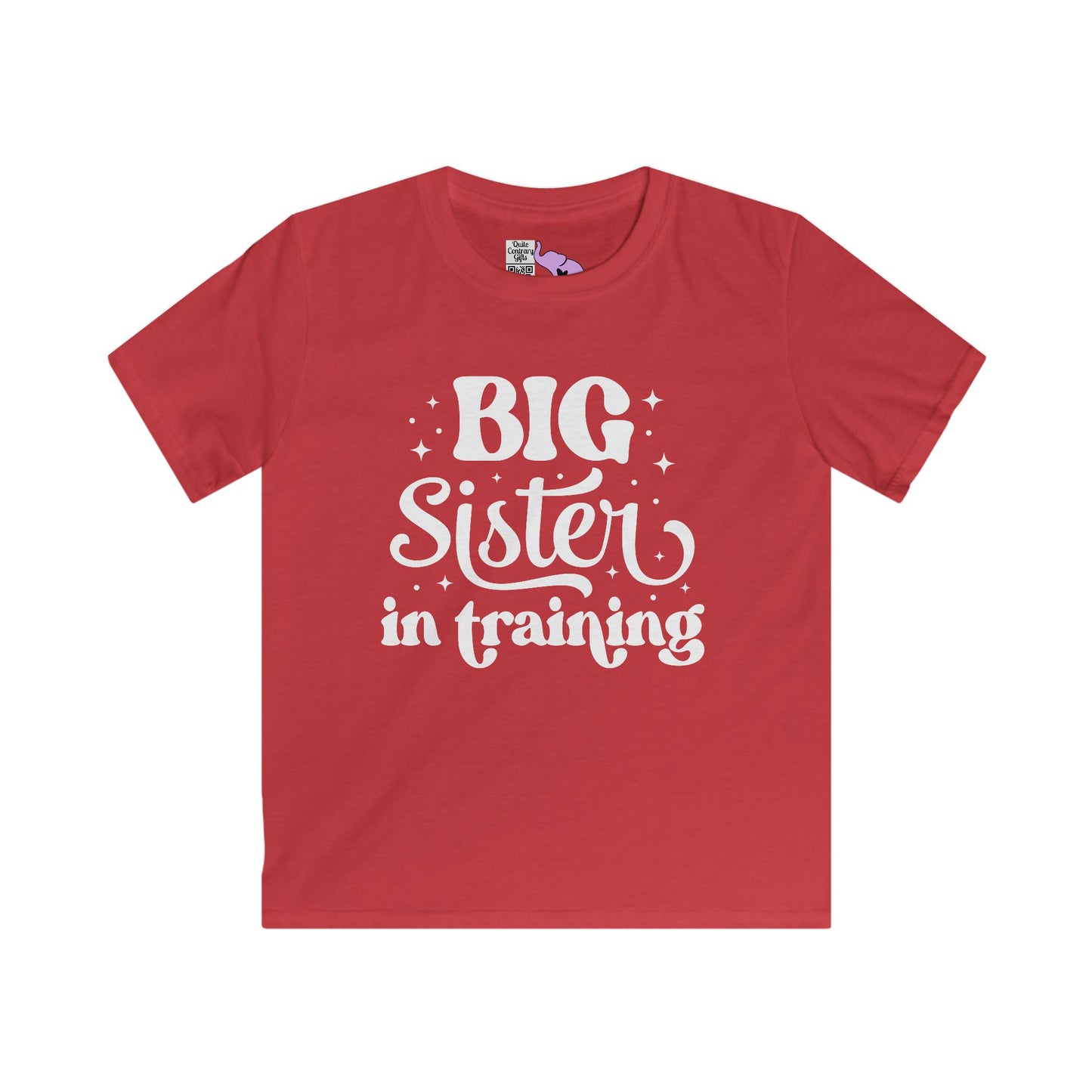 Big Sister in Training Youth Softstyle Tee