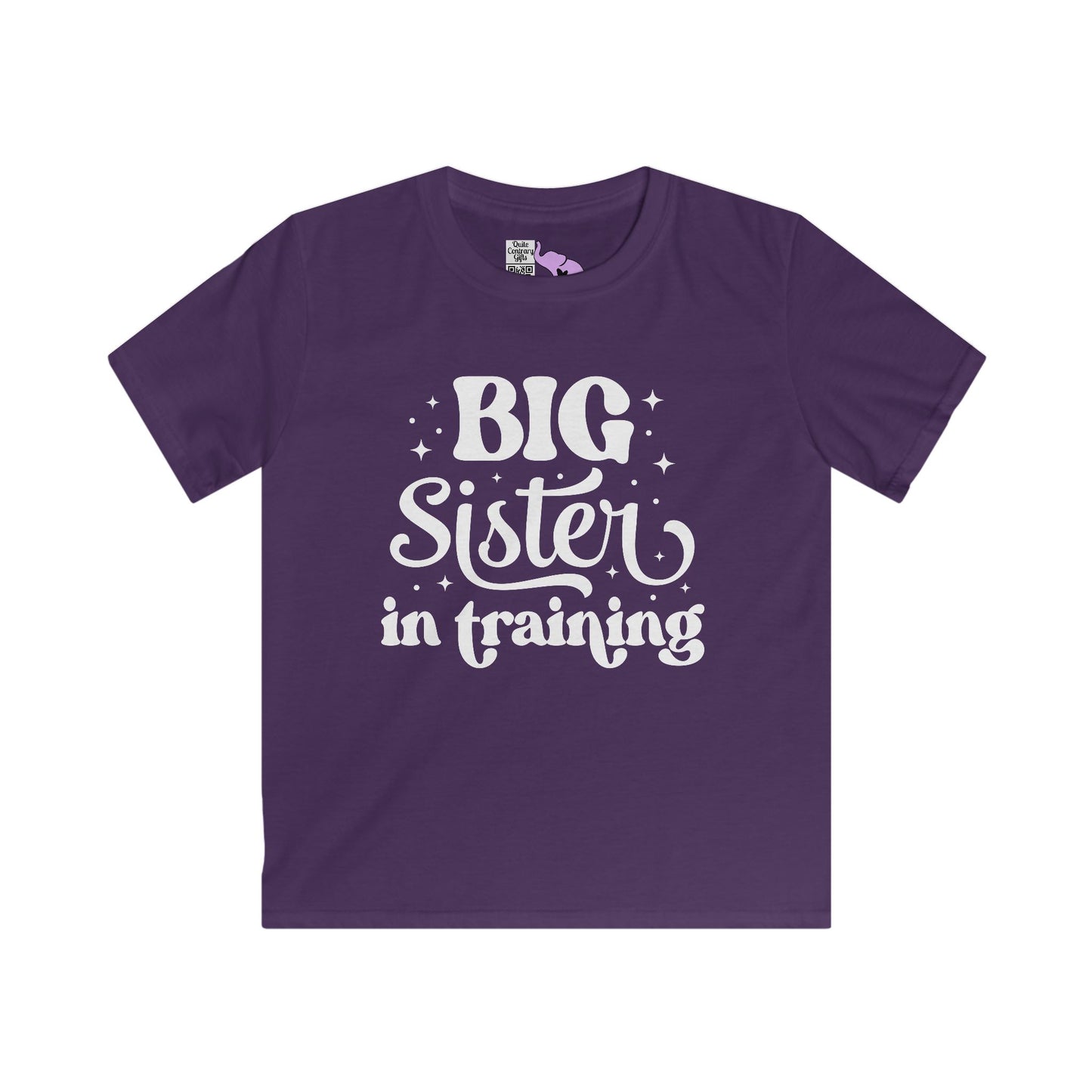 Big Sister in Training Youth Softstyle Tee