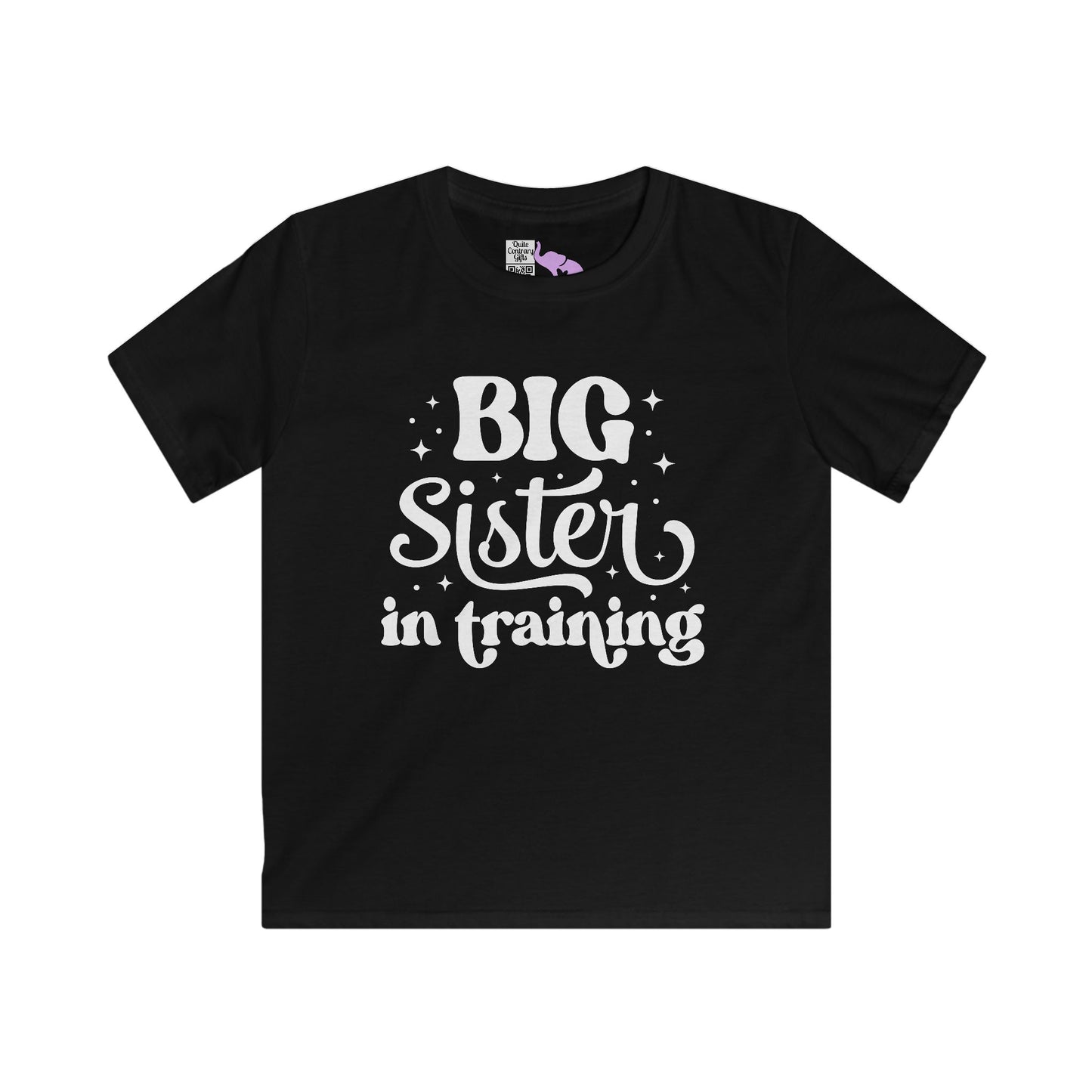 Big Sister in Training Youth Softstyle Tee