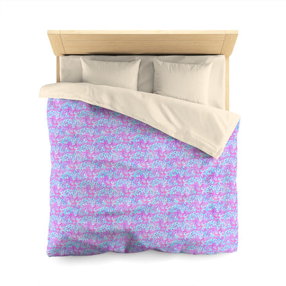 Sweet Berry Bloom Microfiber Duvet Cover