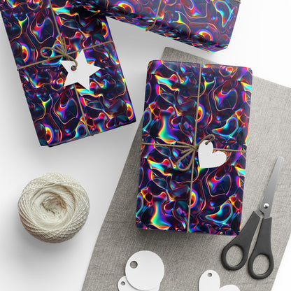 Holographic Mirage Wrapping Paper