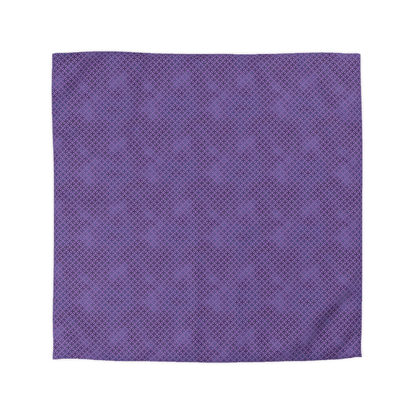Amethyst Interlock Microfiber Duvet Cover