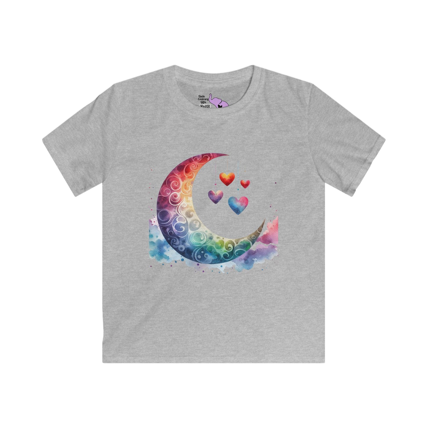 Moon in Love Youth Softstyle Tee