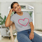 Heart 5 Adult Unisex Tshirt