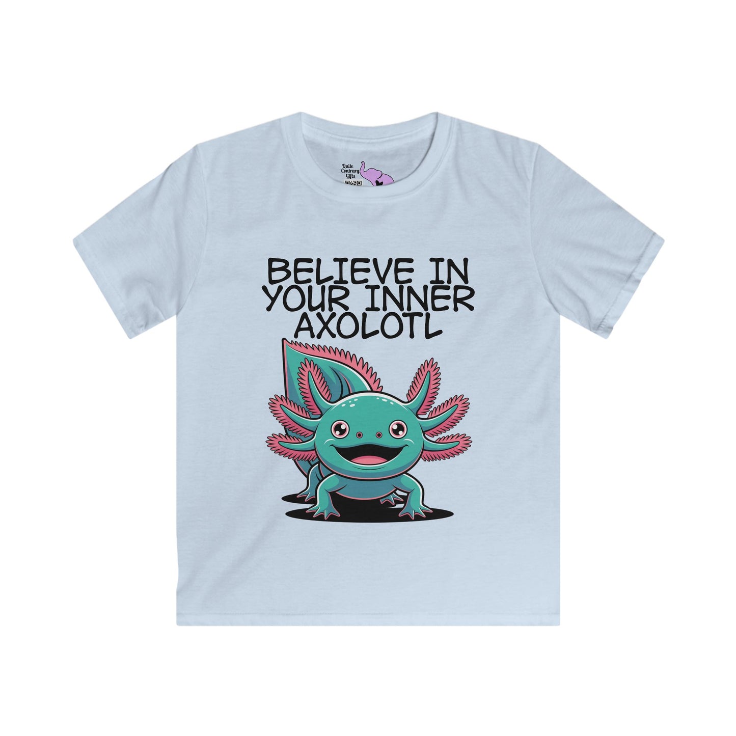 Believe In Your Inner Axolotl Youth Softstyle Tee