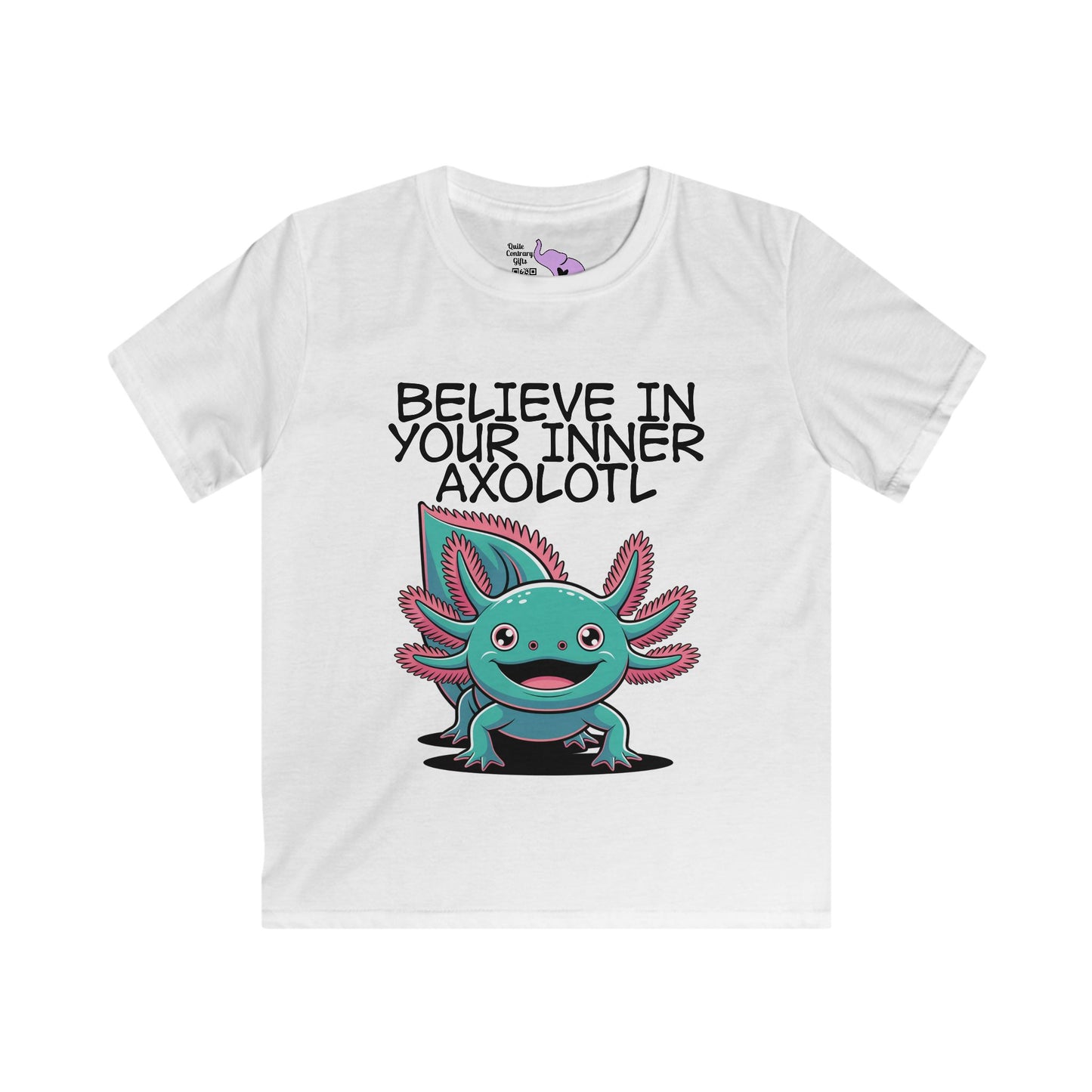 Believe In Your Inner Axolotl Youth Softstyle Tee