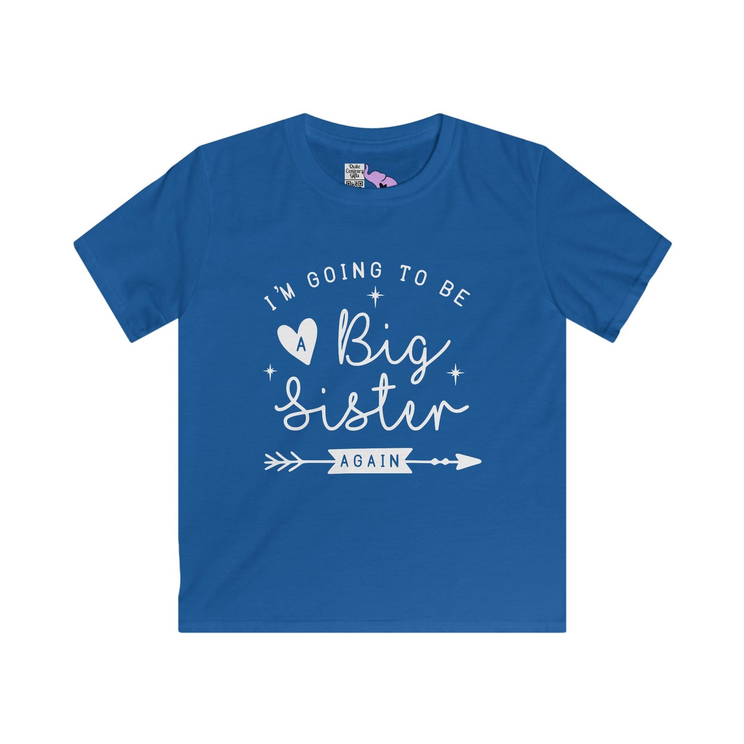I'm Going To Be A Big Sister Again Youth Softstyle Tee
