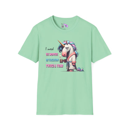 I Need 6 Months of Vacation Twice a Year Adult T-shirt