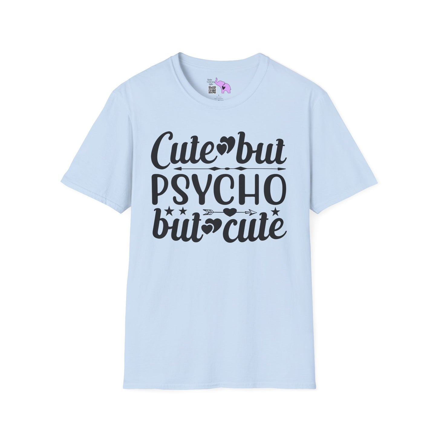 Cute But Psycho But Cute (2) Adult T-shirt