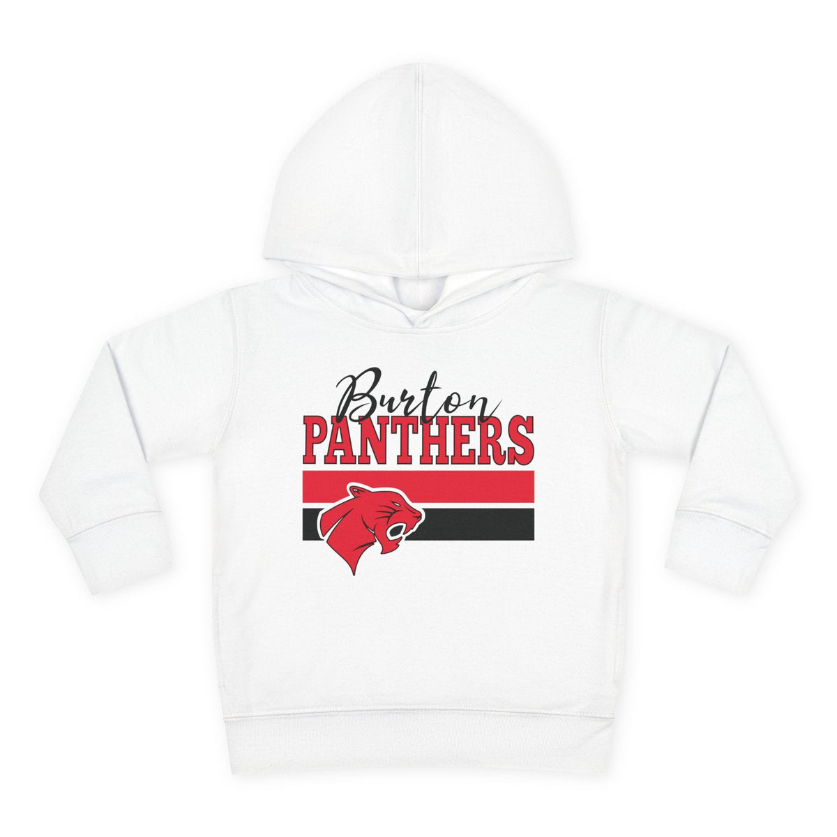 Burton Panthers w/Mascot & Stripes Toddler Hoodie