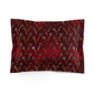 Ruby Night Blossoms Pillow Sham