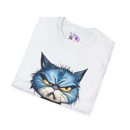 Not Today (Angry Cat) Adult T-shirt