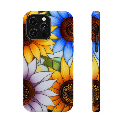 Colorful Sunflowers MagSafe® Compatible Tough Case for iPhone
