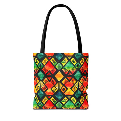 Freedom Flame Canvas Tote Bag