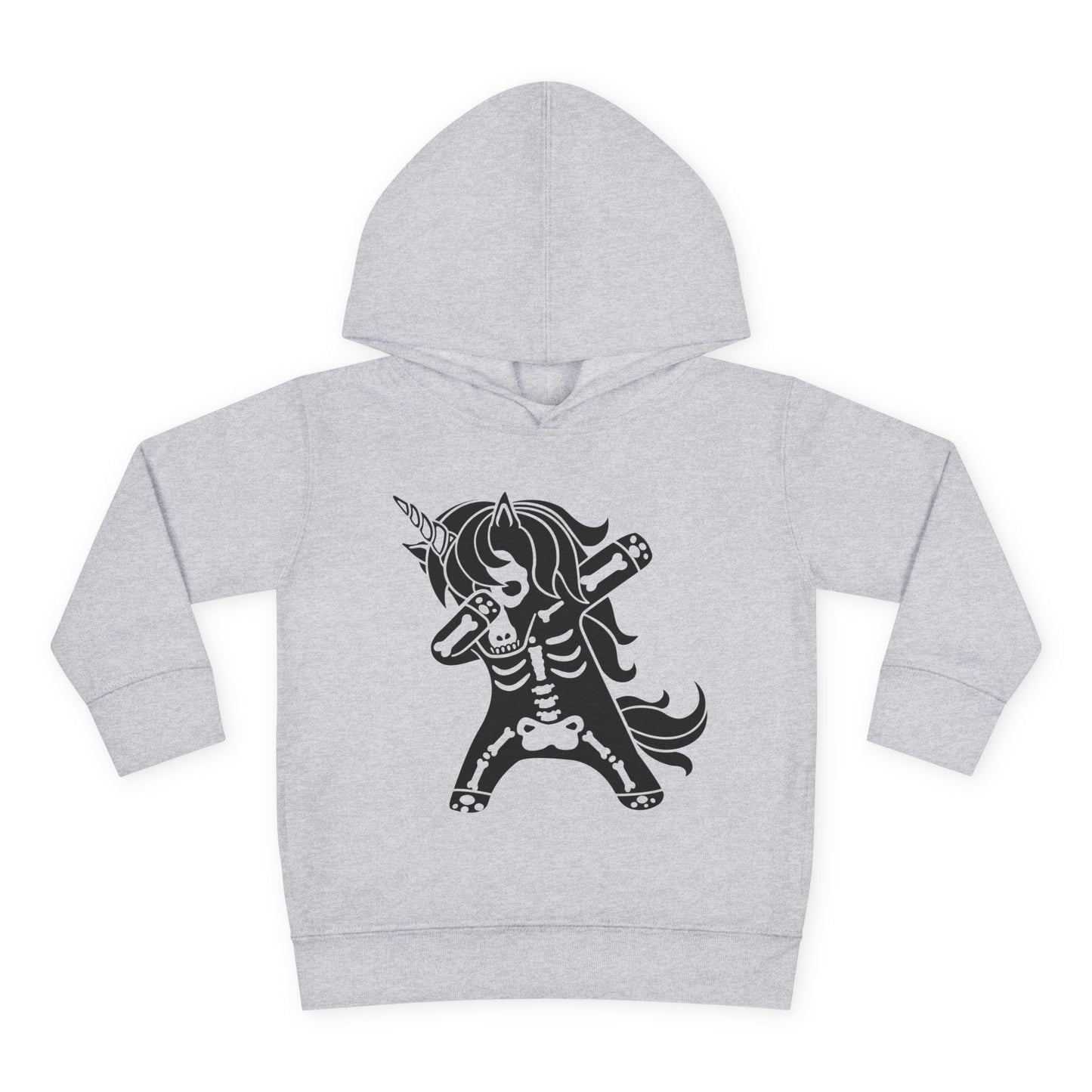 Dabbing Unicorn Skeleton Toddler Hoodie