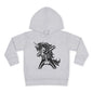 Dabbing Unicorn Skeleton Toddler Hoodie