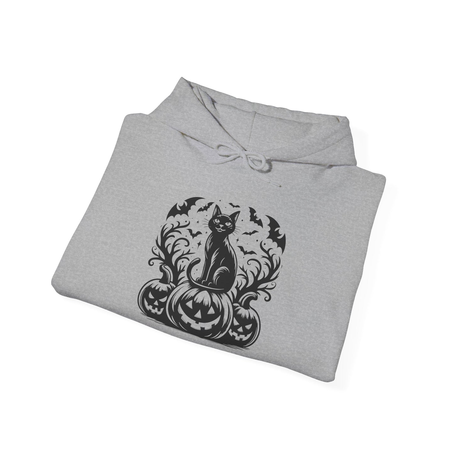 Whiskers at Witching Hour Heavy Blend™ Hooded Sweatshirt