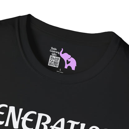 Generation X The One You Were Warned About Adult T-shirt
