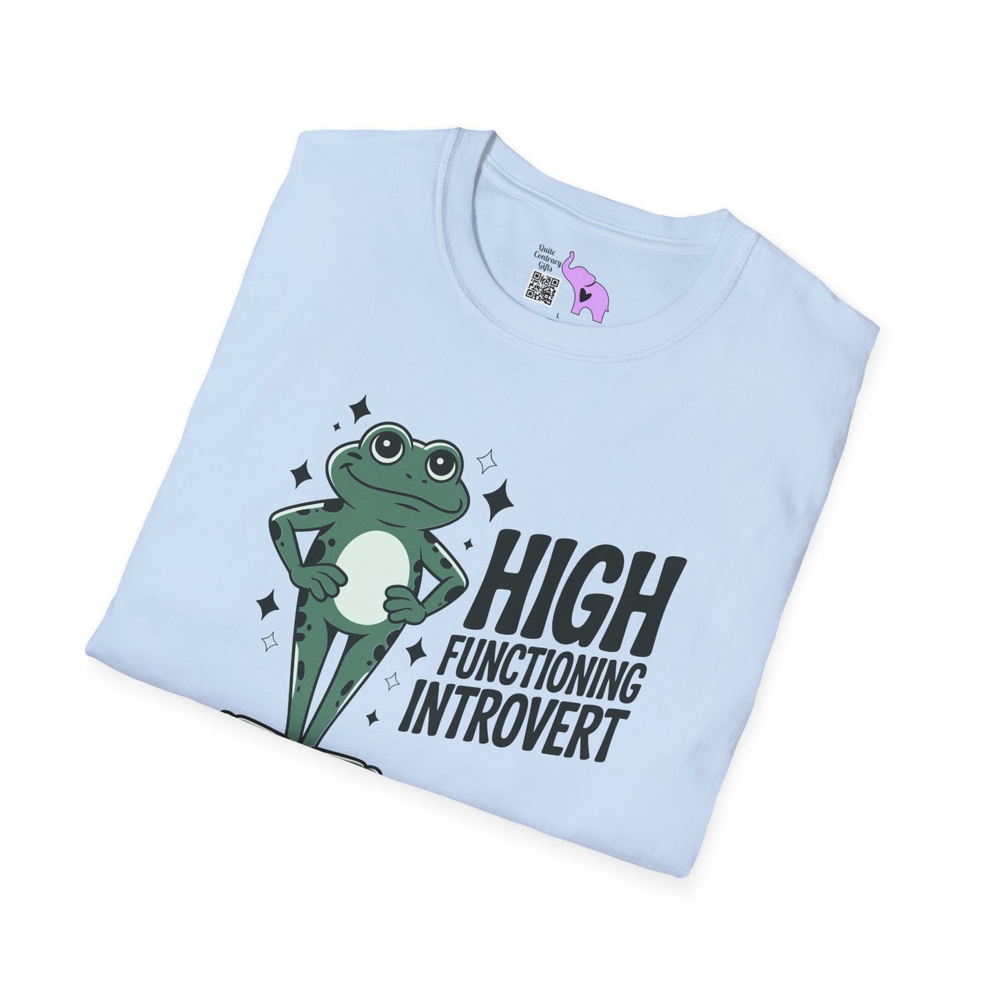 High Functioning Introvert Adult T-shirt